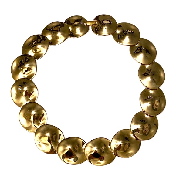 Vintage Jewelry Vintage Gold Coin Collar Statement Necklace Poshmark
